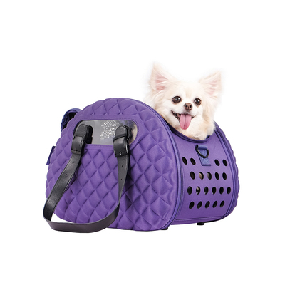 Ibiyaya  -      6   Diamond Deluxe Pet Carrier  Dark Purple (,  2)