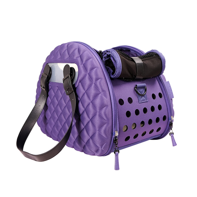 Ibiyaya  -      6   Diamond Deluxe Pet Carrier  Dark Purple (,  6)