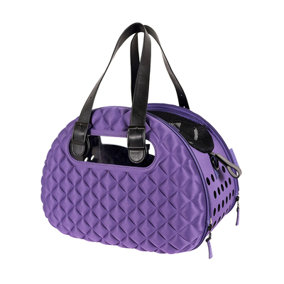 Ibiyaya  -      6   Diamond Deluxe Pet Carrier  Dark Purple (,  7)