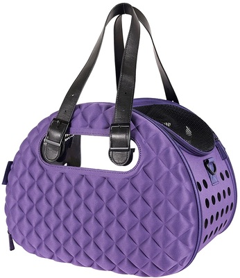 Ibiyaya  -      6   Diamond Deluxe Pet Carrier  Dark Purple (,  14)