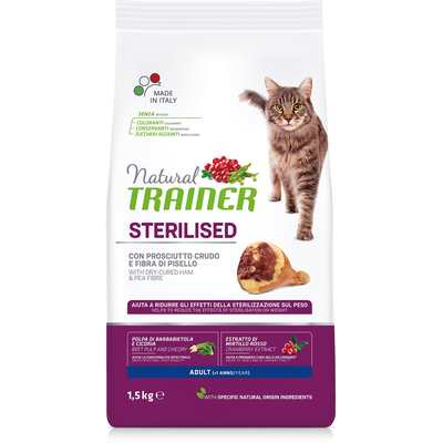 Trainer Natural Cat Adult Sterilised - Fresh White Meats                 